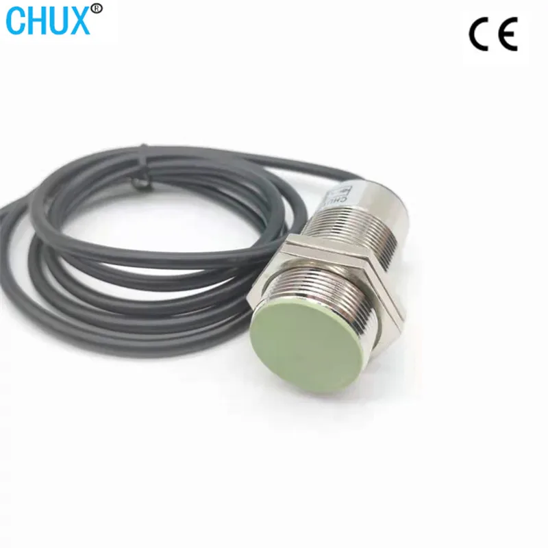 

CHUX Inductive Proximity Sensor m30 PNP NO NC DC 24V Metal Case Flush Shiled Type 10mm Detection Switch