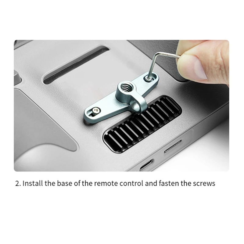 For DJI RC2/RC Remote Control With Screen Mount Board Metal Hook Holder Buckle Bracket Drone Accessories