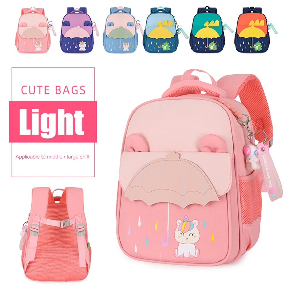 

Children's Backpack Small Umbrella Backpack Kindergarten Cute Cartoon Schoolbag Children's Outdoor Bag Wear-resistant Bags