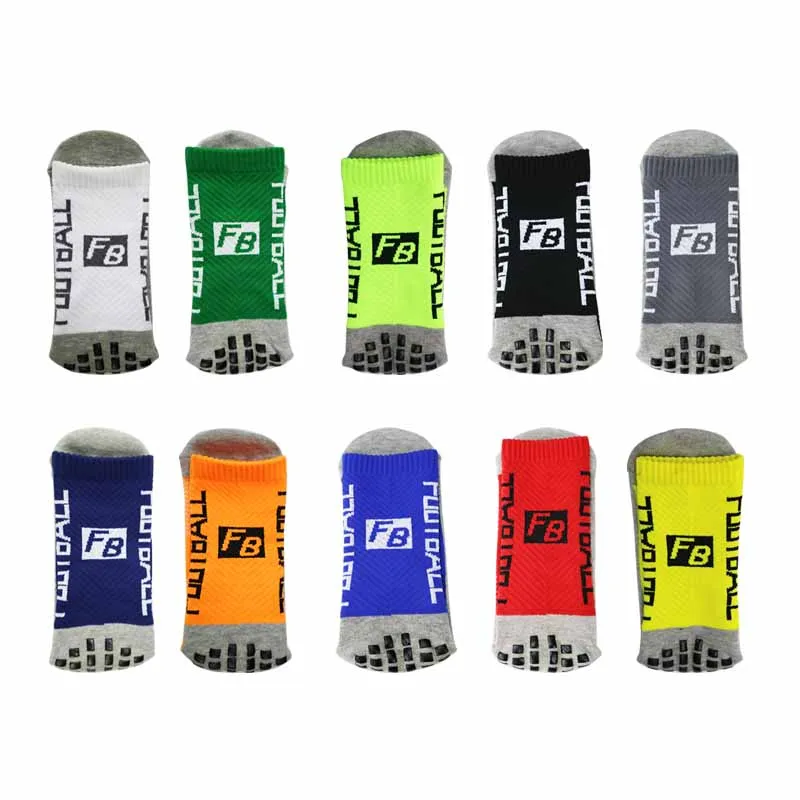 

2022 New ANTI SLIP Football Socks Mid Calf Non Slip Soccer Cycling Sports Socks Mens