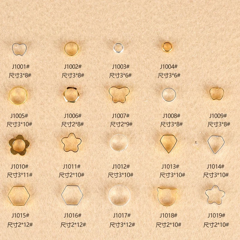 

Gold Spacer Bead Enfolder Jewelry Tool DIY Material Accessory