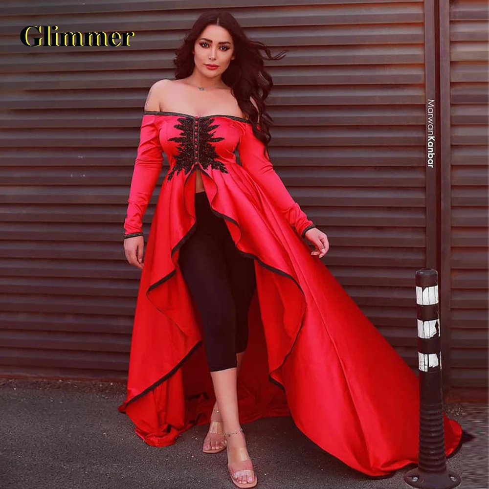 

Glimmer Boat Neck Charming Sexy Evening Dresses Formal Prom Gowns Made To Order Quinceanera Vestidos Fiesta Gala Robes De Soiree