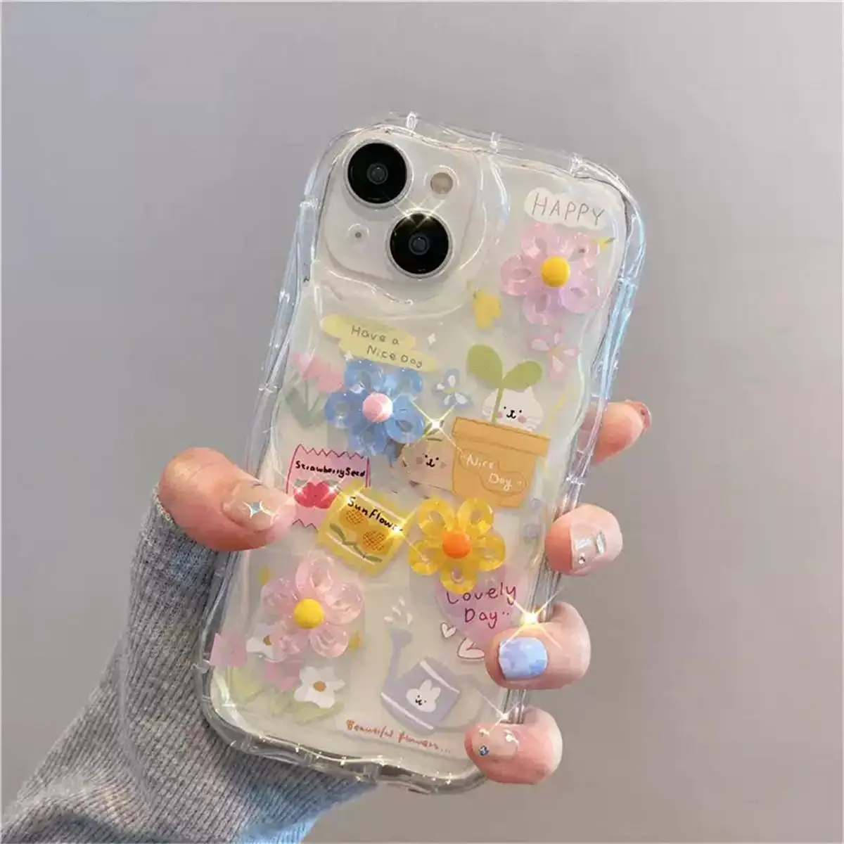 Чехол для Huawei Honor 90 Lite 5G P30 Mate 30 40 Pro P40 Nova 9 SE 10 11 5T 7 чехол с прозрачными волнистыми