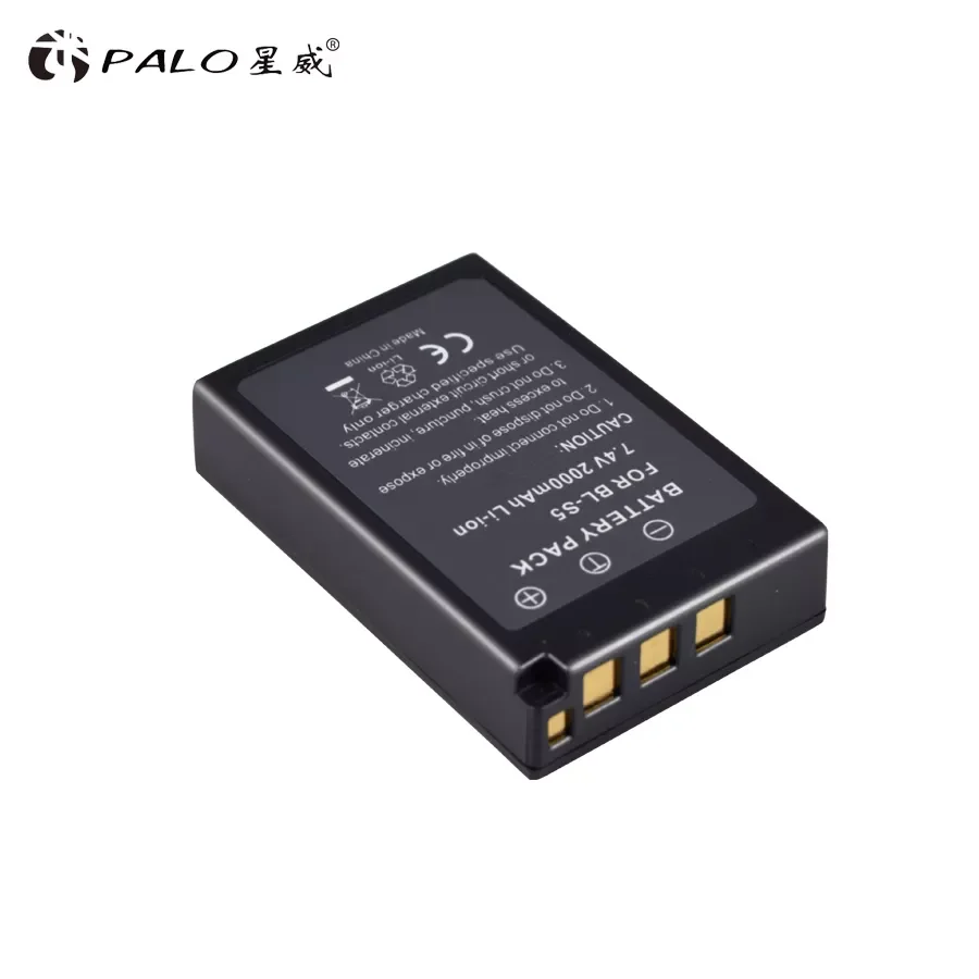 

PALO 1pc 2000mAh PS-BLS5 BLS5 BLS-5 BLS50 Battery для Olympus PEN, BLS-50, E-PL2,E-PL5,E-PL6,E-PL7,