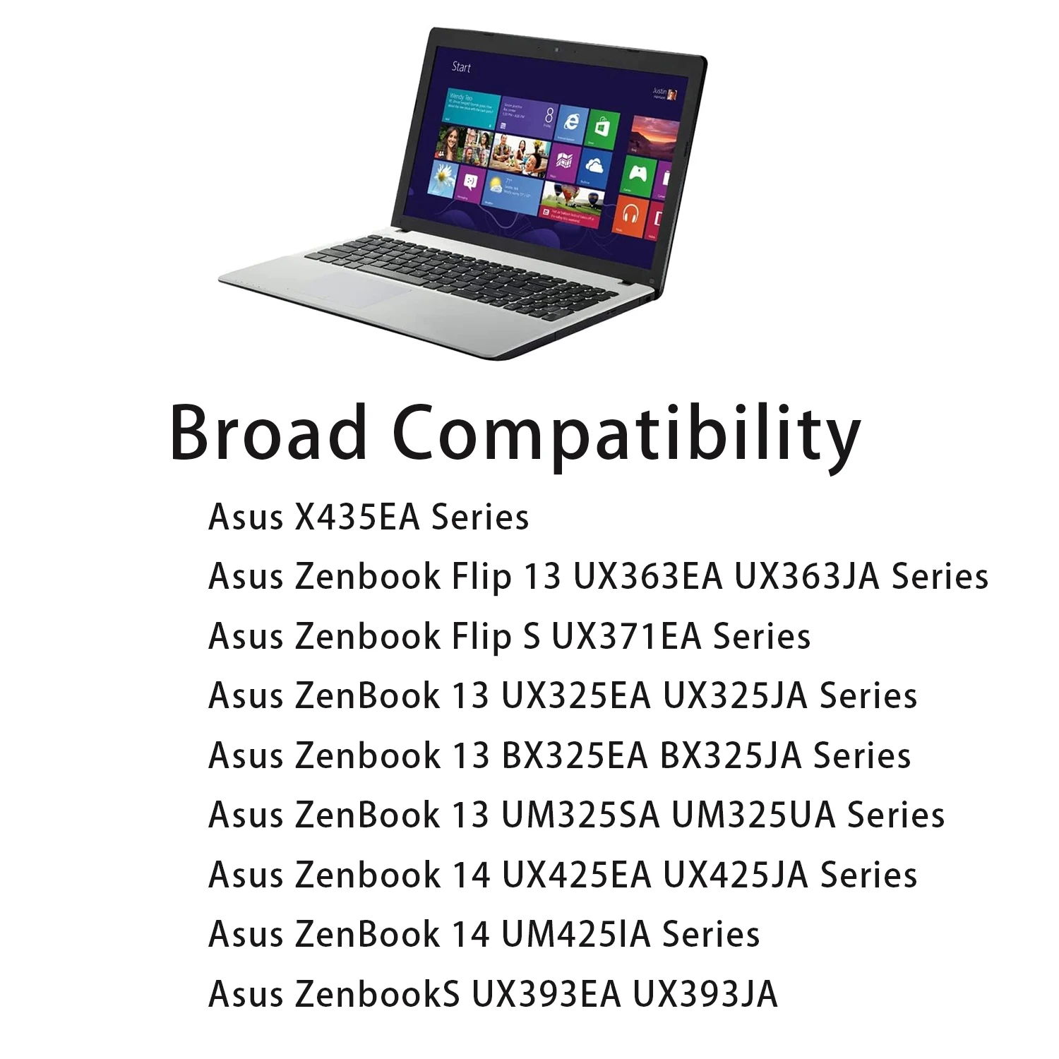 Новый аккумулятор для ноутбука C41N1904 C41N1904-1 ASUS Zenbook Flip 13 14 UX363EA UX363JA UX393EA UX393JA UX325EA UX425JA UM425IA X435EA (art.: 3920ccbc72203) - 3920ccbc72203