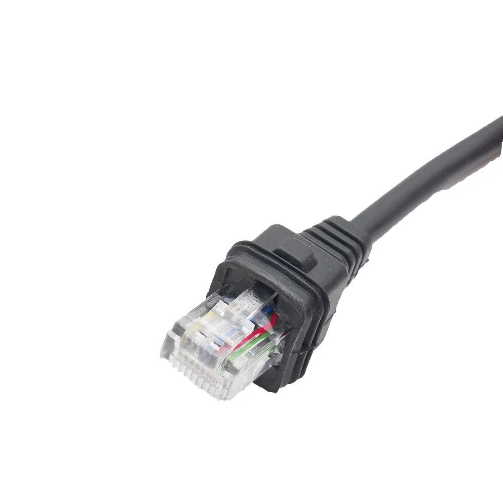 For KMC-62 Walkie-talkie Two-way Radio Hand Microphone with Keyboards for Car Radio Connector Type RJ45 8 Pin