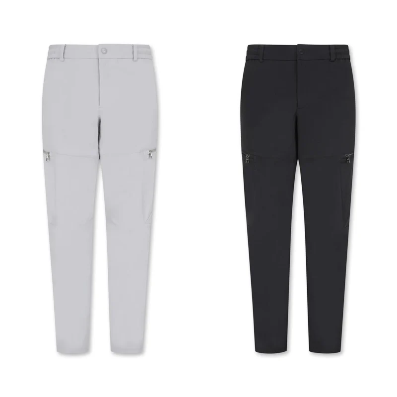 

Korean Golf Apparel Men's Autumn and Winter New Sports Quick Dry Loose Tight Waist Strap Pocket Elastic Pants