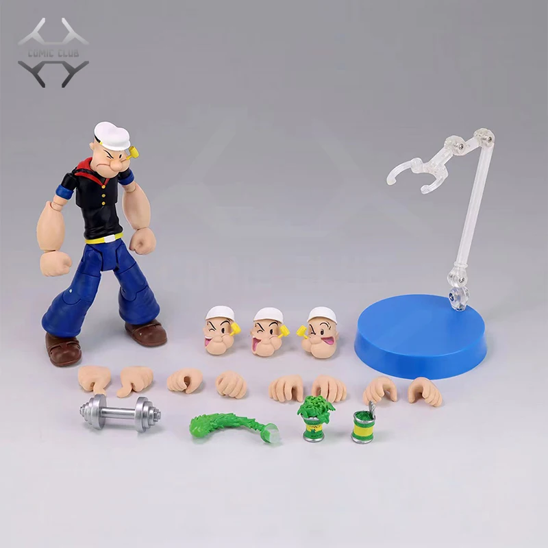 COMIC CLUB В НАЛИЧИИ DASIN DM Great Toys GT 942TOY POPEYE SAILOR SEAMAN SHF ПВХ Фигурка Игрушка