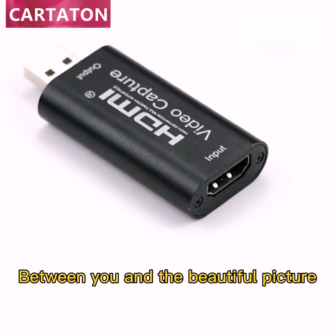 1080P HDMI на USB 2 0 3 коробка для записи игр компьютера Youtube OBS потоковая трансляция в