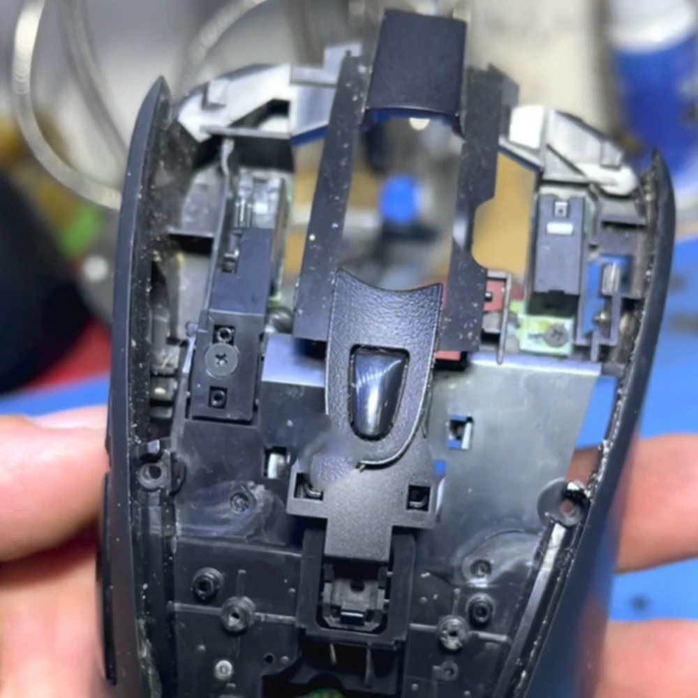 Фото 2 шт. платы с микропереключателями для мышей Logitech G703 G703 Hero, платы кнопок мыши, левая и правая кнопки, запчасти для материнской платы мыши №4
