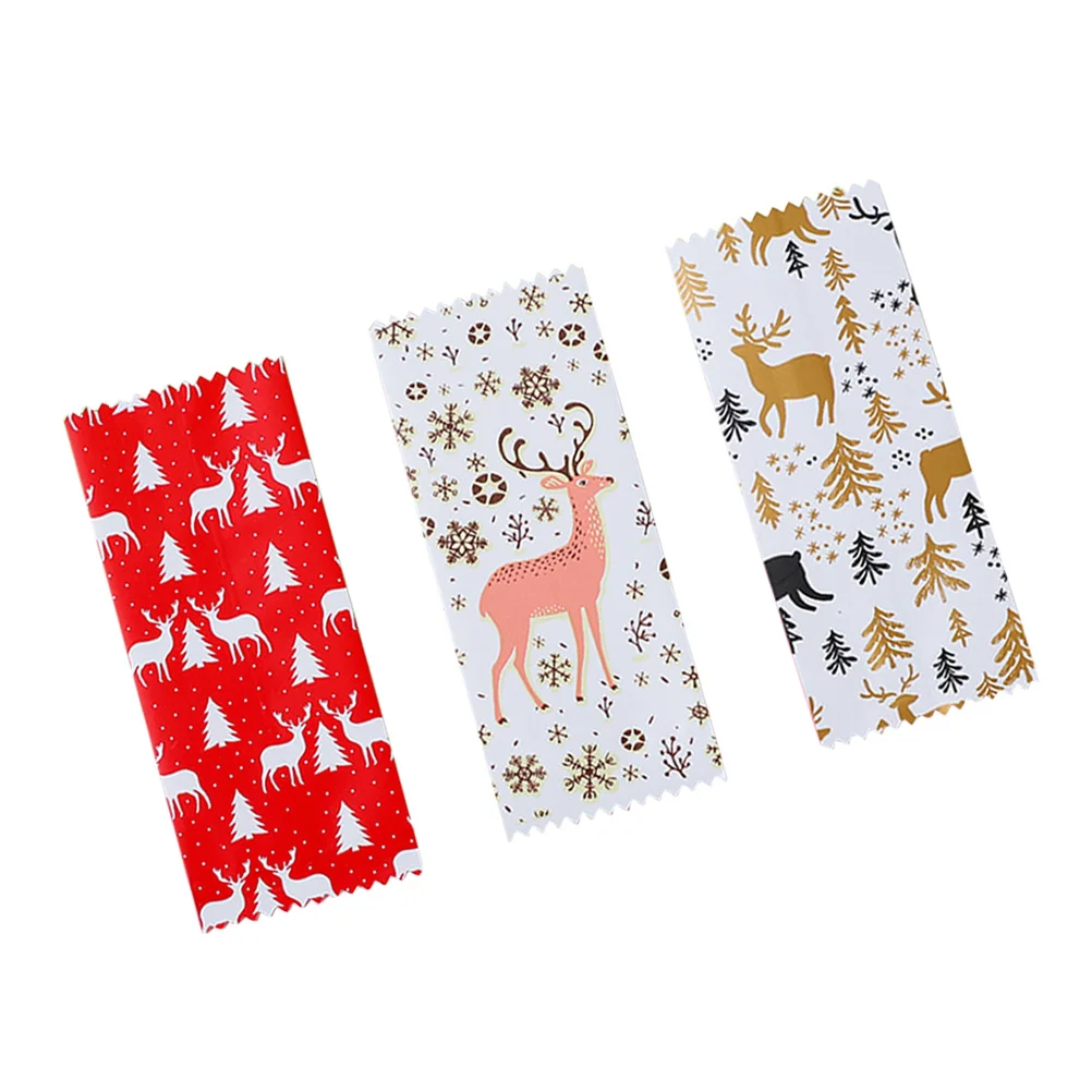 

300 Chocolate Wrapper Chocolate Candy Wrappers Holiday Candy Bags Christmas Nougat Candy Wrappers Xmas Nougat Wrapper