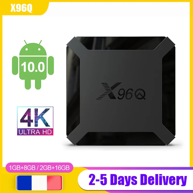 

ТВ-приставка X96Q, Android 1080, четырехъядерный Allwinner H313, FULL HD, 2,4 P, G, Wi-Fi, 4k, медиаплеер, ТВ-Приставка Smart TV X96 Q