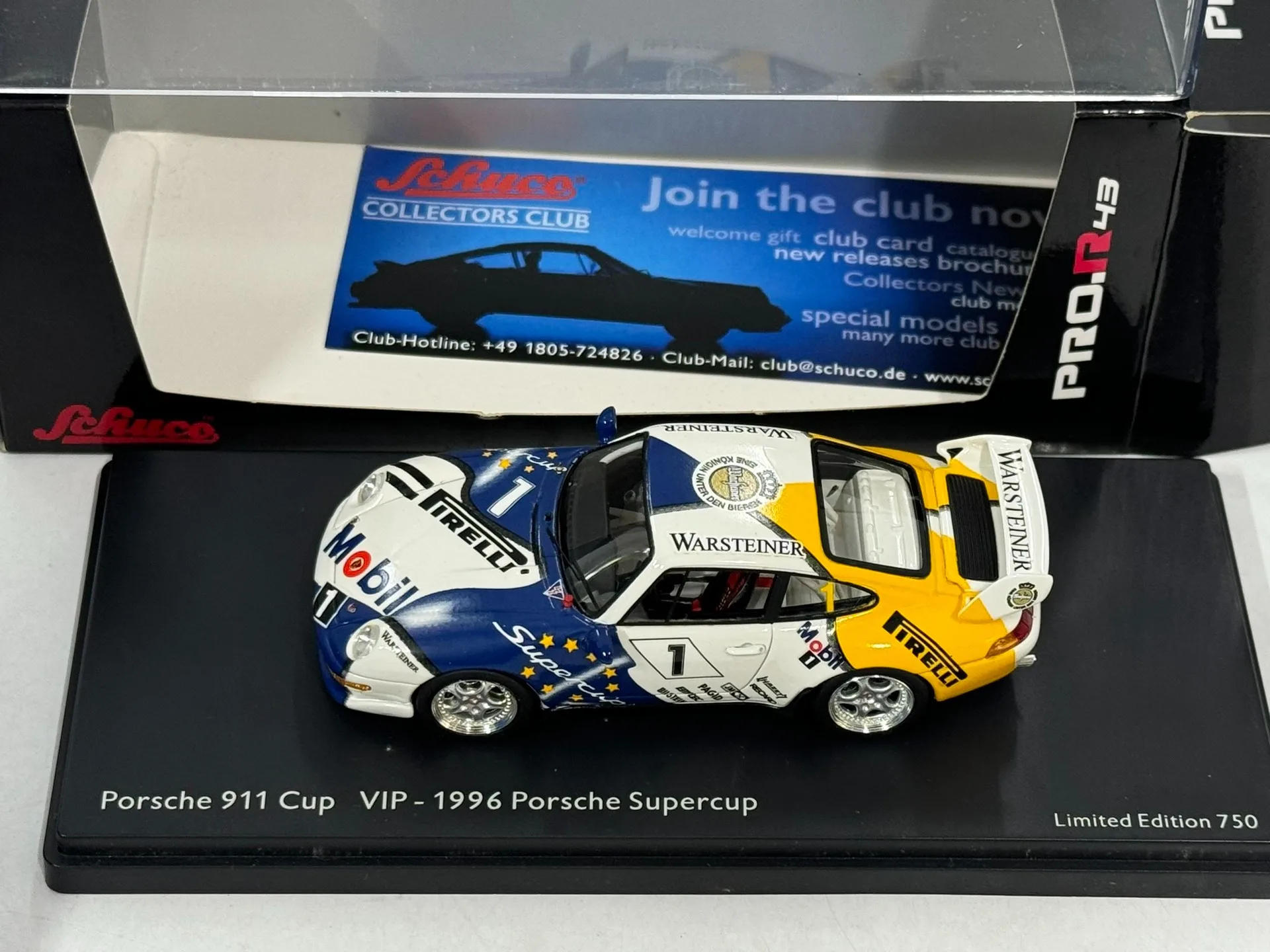 Литой под давлением Schuco масштаб 143 Porsche 911 Cup Vip 1996 Super 1 #   Модель гоночного автомобиля Коллекционная игрушка Подарочный сувенир Дисплей Орнамент (art.: 3920d15fdc81b) - 3920d15fdc81b