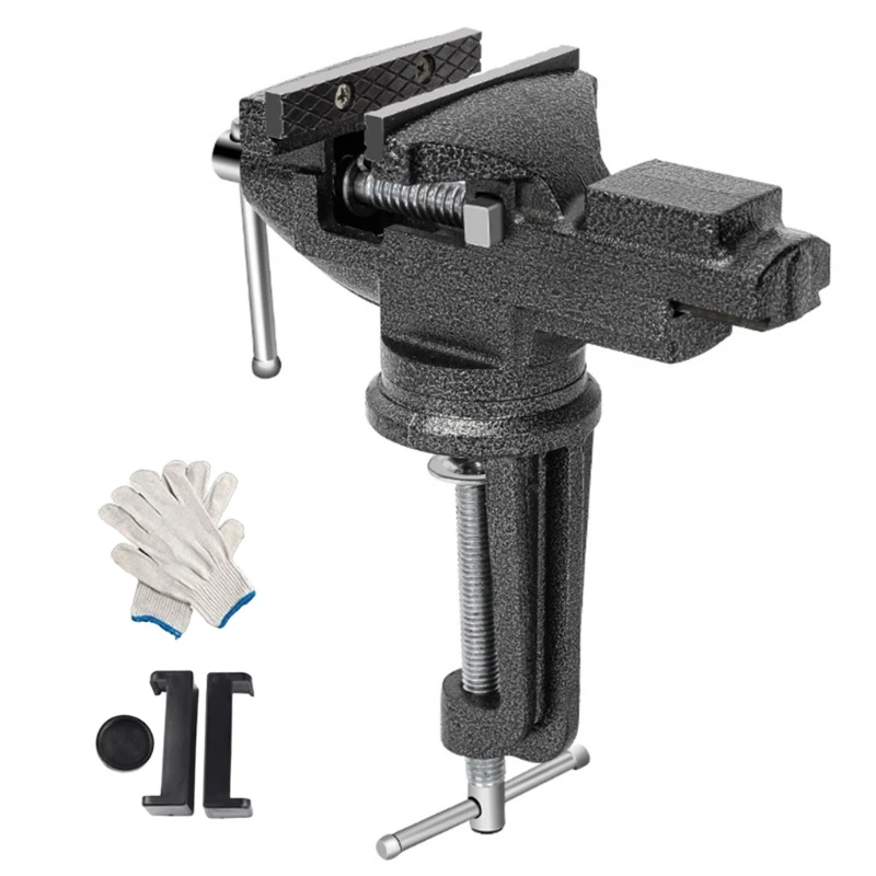 Тиски плоский зажим портативные плоские настольные тиски маленькие