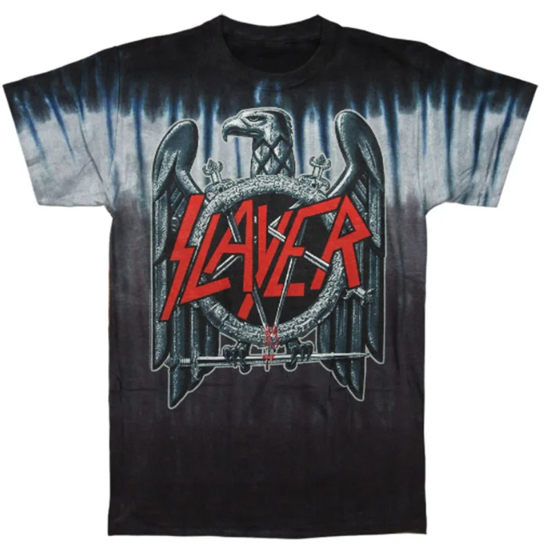 

Slayer Thrash Metal T-shirt Tie-dye printed unisex HardMetal T-shirt
