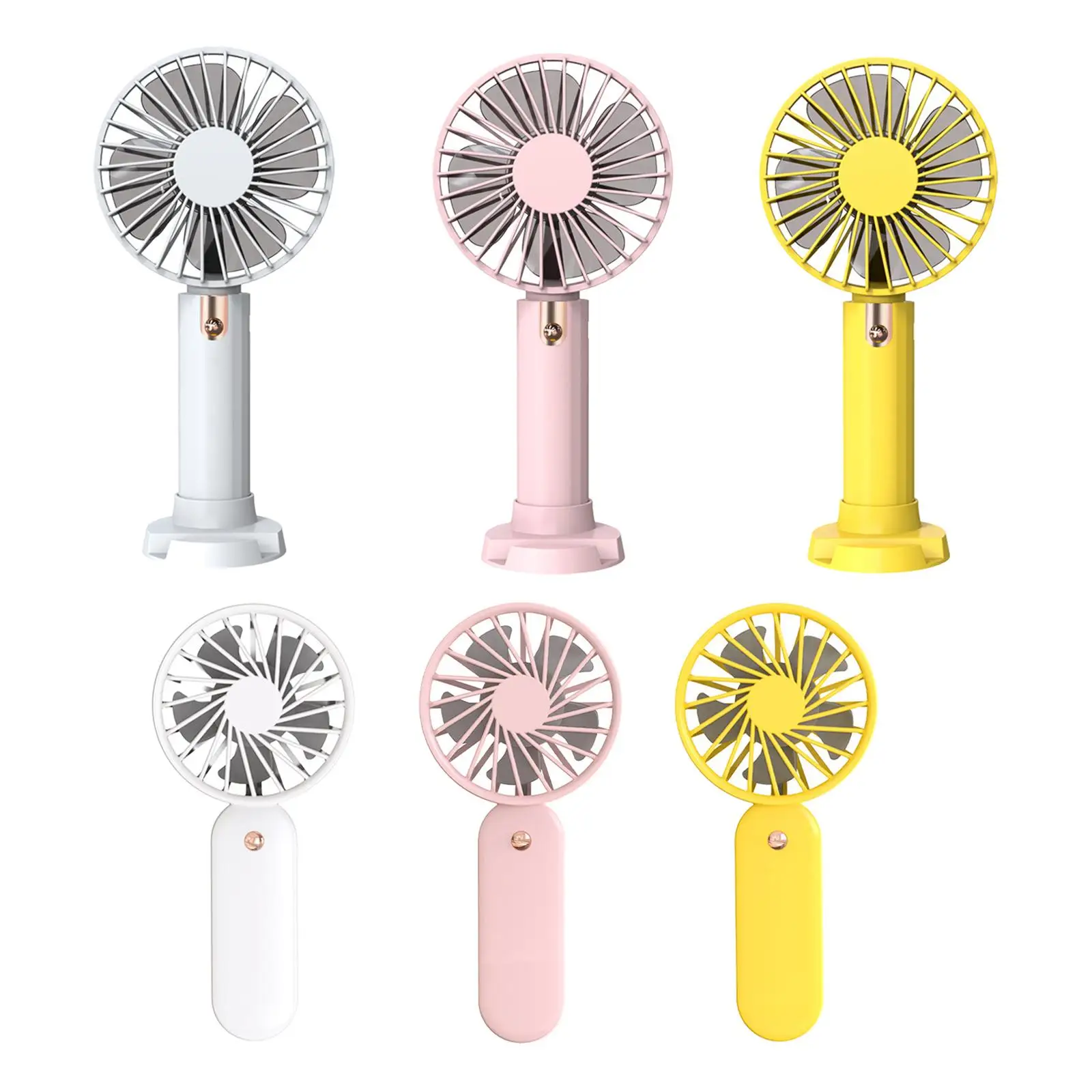

Rechargeable Portable Desk Mini Fan Quiet Fans Air Circulator for Indoor Outdoor Bedroom Kids Room Office Student Travel Camping
