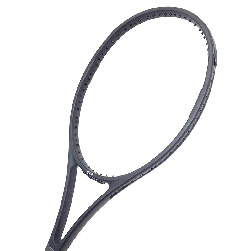 Черная Теннисная ракетка Powerti PS97 Мужская пенопластовая ручка из углеродного