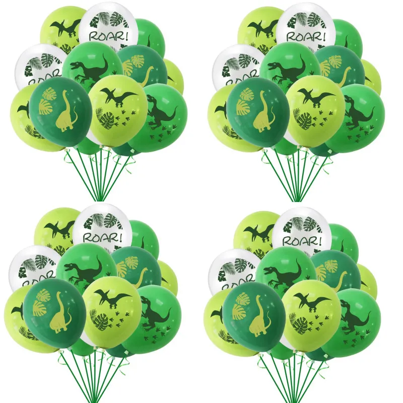 

100 Pcs 12inch Dinosaur Confetti Latex Balloons Baby Shower Air Balls Globos Birthday Party Wedding Holiday Decoration Balloon