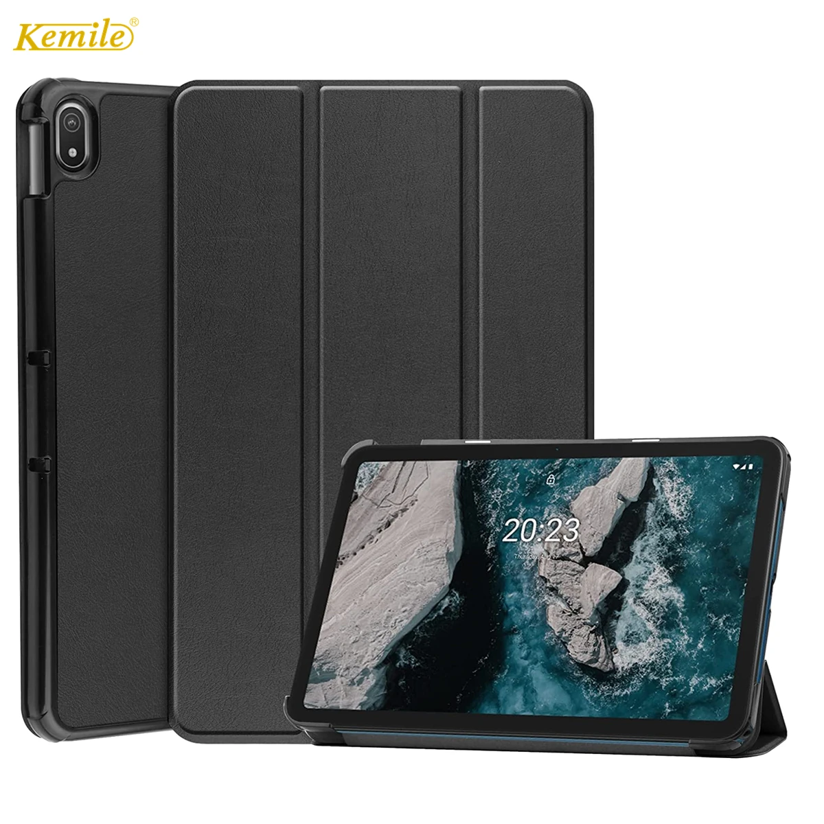 

PU Leather Tri-Folding Case For Nokia T20 T 20 Case Stand Magnetic Smart Cover for Funda Nokia T20 10.4 inch 2021 Tablet Kids