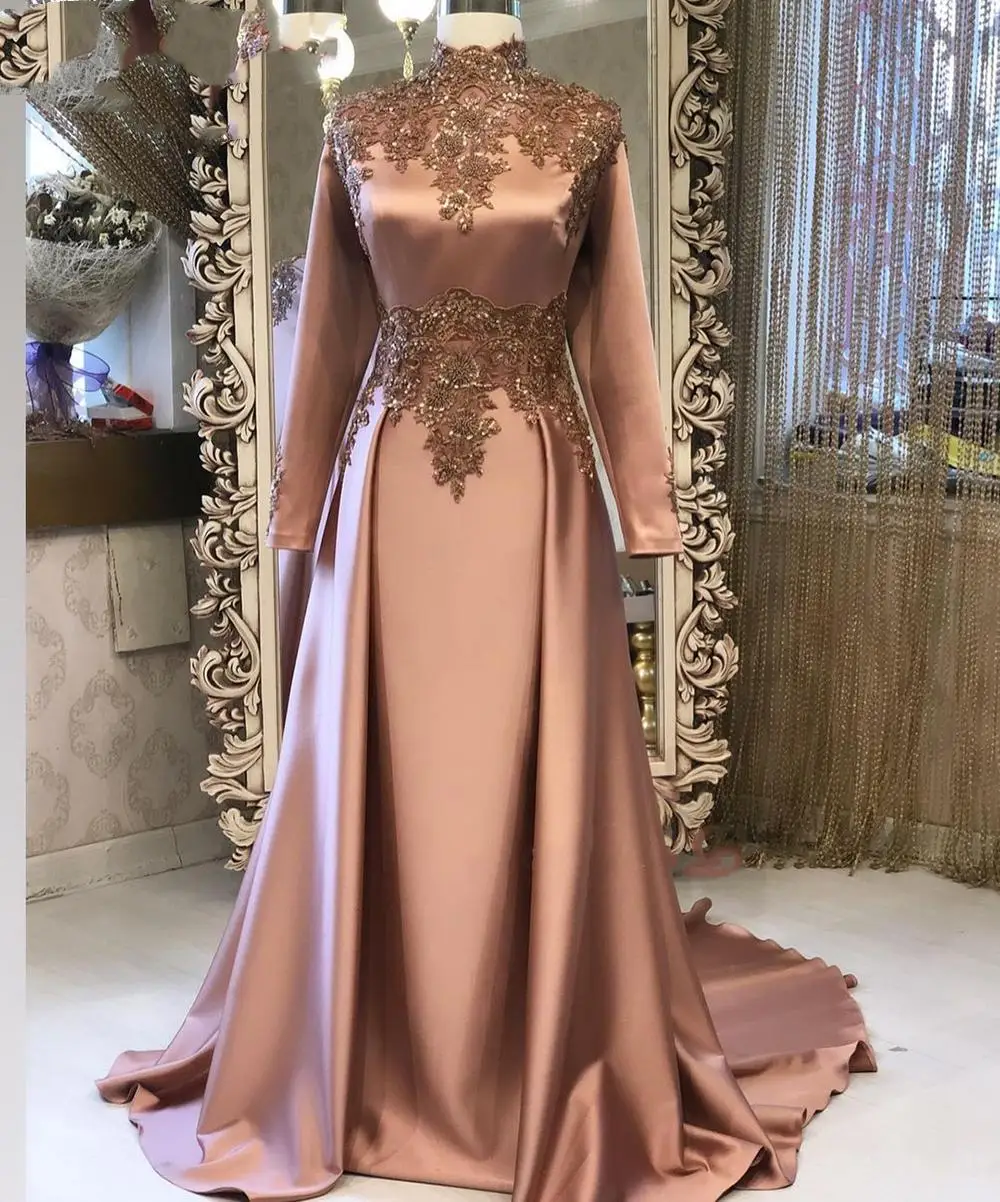 

Arabian Mermaid Celebrity Banquet Evening Dresses 2022 O Neck Sequin Host Catwalk Prom Party Robe Soirée Femme Vestidos De Noche