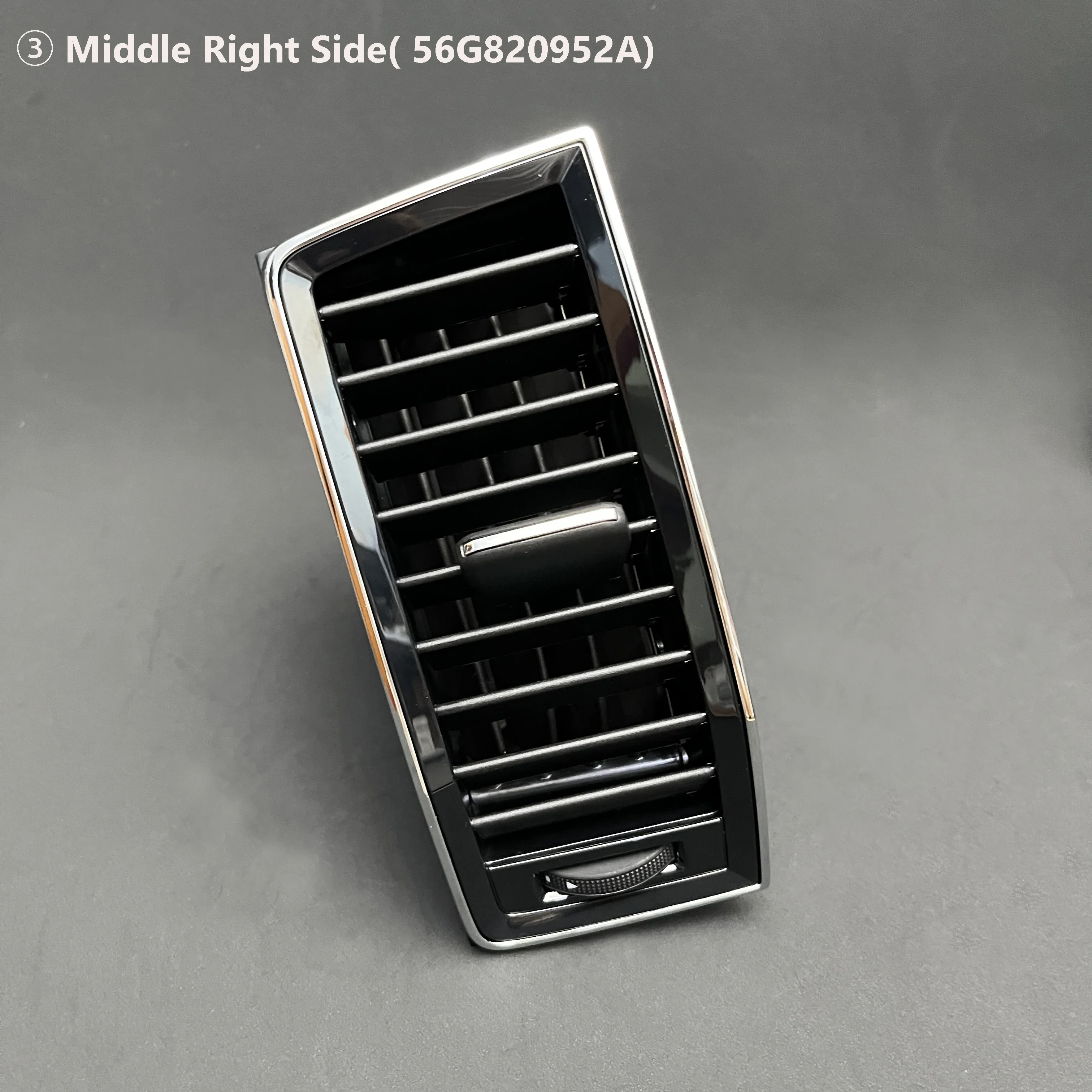 Для Skoda Kodiaq 2016-2020 автомобильная передняя приборная панель, розетка для кондиционера, вентиляционные отверстия для кондиционера 56G 819701   56G 819702   56G 820951