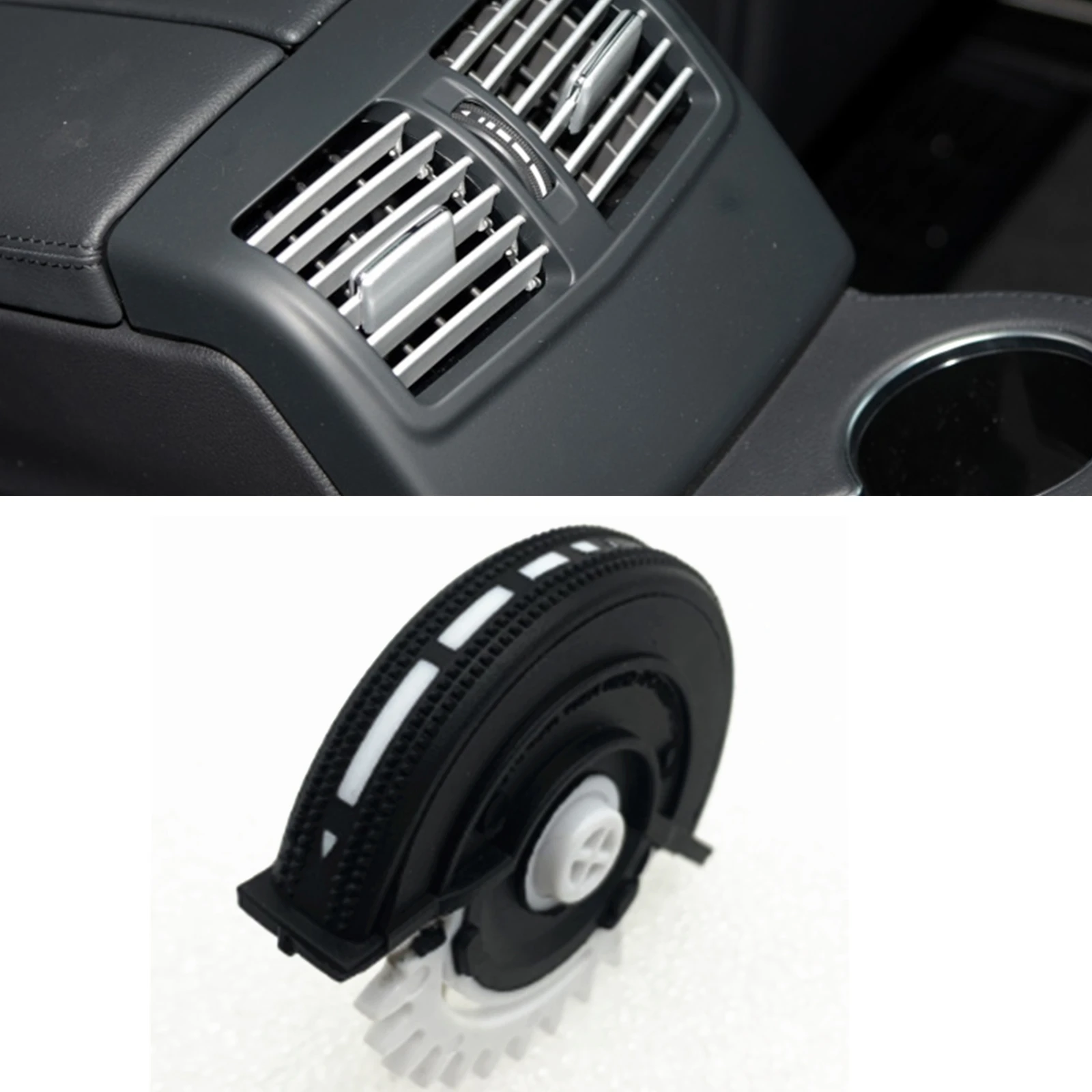 

Rear Console Air Conditioner Roller A/C Vent Outlet Wheel For Mercedes Benz C Class W204 E Class W212 W207 GLK204 2007-2016