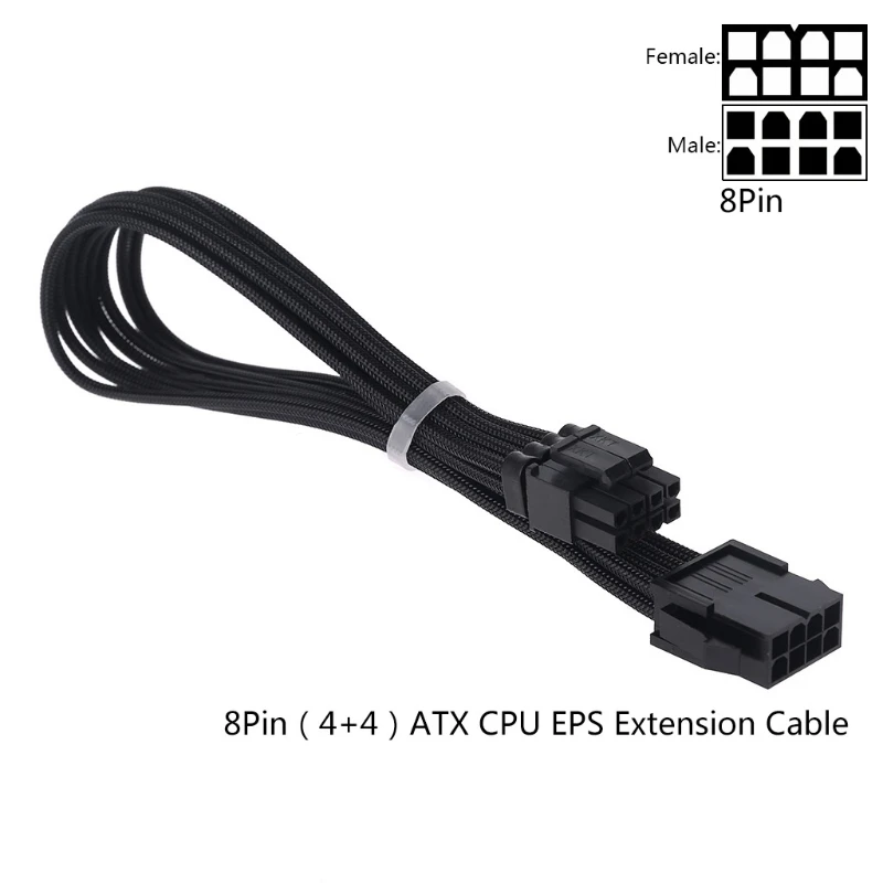 Удлинитель для втулки 24-контактный A TX/EPS/8-контактный PCI-E GPU/8-контактный