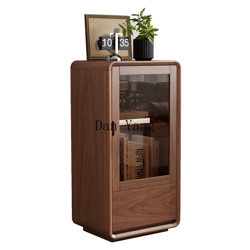 Cyh боковой шкаф из цельного дерева гостиная домашний журнальный столик