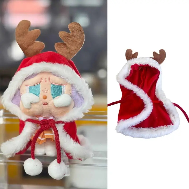 Одежда для куклы POPMART Crybaby плащ с рогами кукла в куклу-утку рождественских