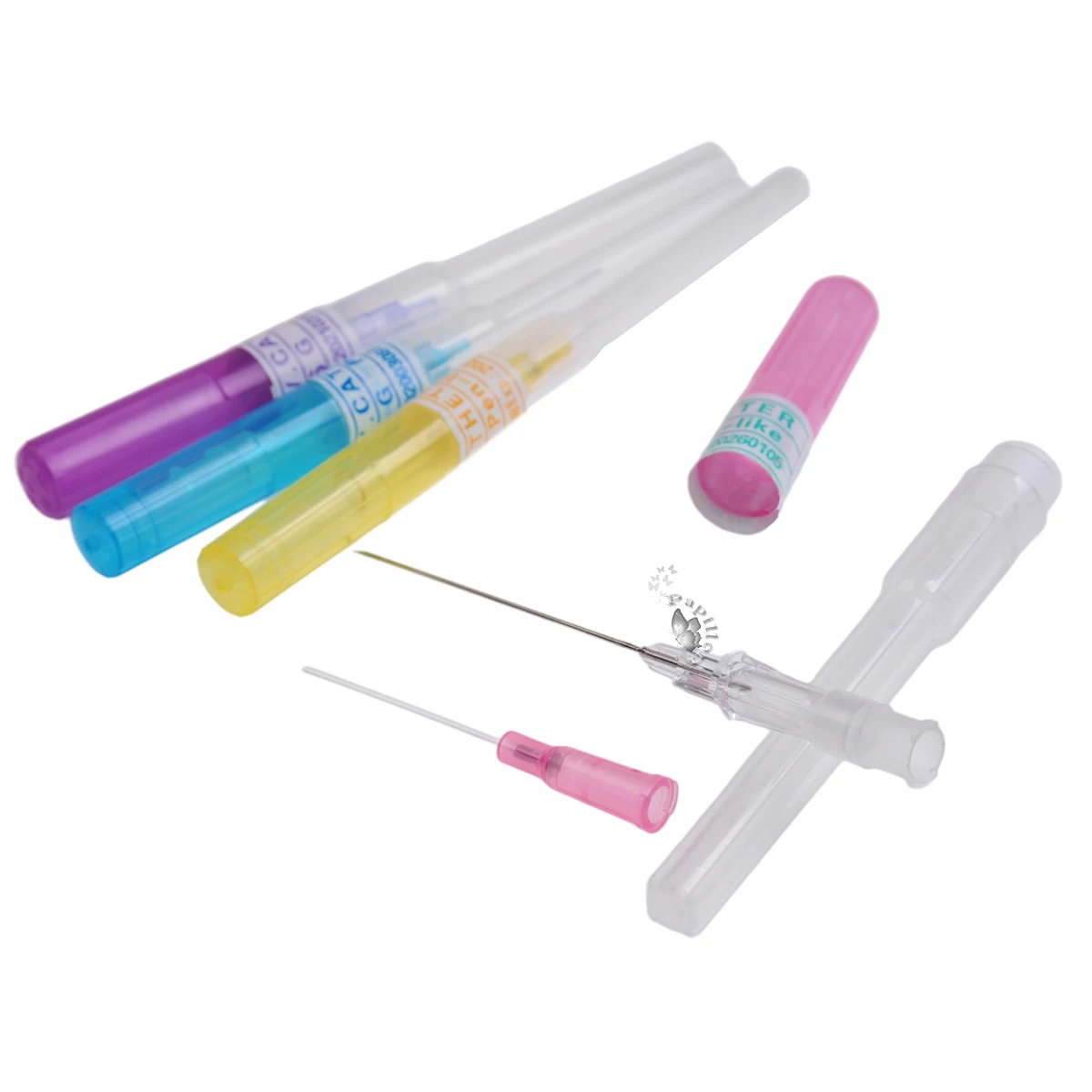 Sterilized I.V.Cannula Disposable IV catheter 14G 16G 18G 20G 22G 24G 26G Cannula dog supplies  cat accessories pet