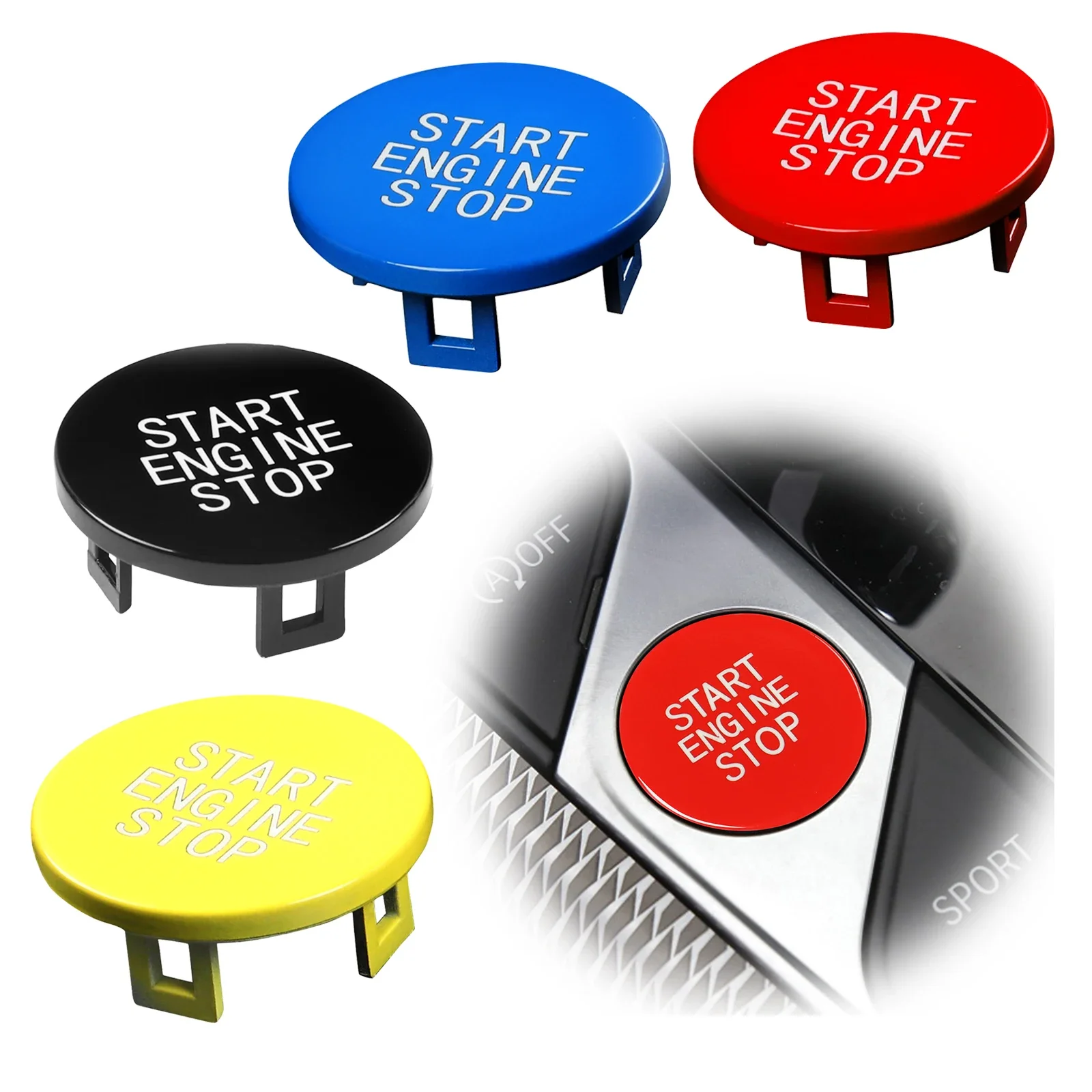 Кнопка зажигания для BMW 1 2 3 4 8 X5 X6 X7 Z4 Series F40 F44 G20 G22 G14 G05 G06 G29