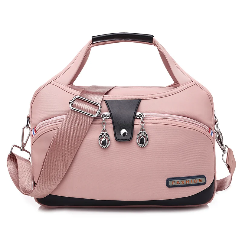 

2023 New Oxford Cloth Large Capacity Shoulder Crossbody Bag for Women Ladies Casual Light Travel Shopping Messenger Handbags