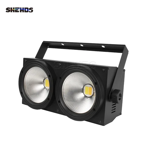 SHEHDS светодиодная сценическая лампа 2 Eyes 200W DMX Cool + Warm White