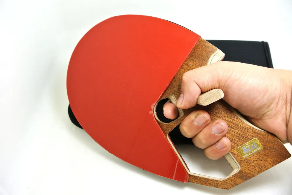 Пистолет для настольного тенниса/ракетка пинг-понга из углеродного волокна |