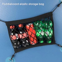 versatile delicate stitching elastically scalable paddleboard deck bag kayak accessories deck pouch surfing mesh bag