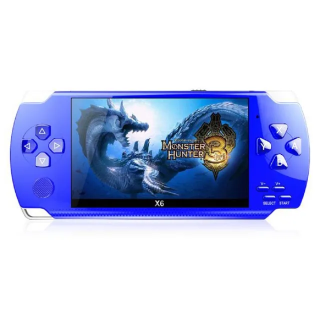 

4.3-inch Screen Game Console For PSP Game Console Handheld Game Players 8G Built-in 10,000 Games Support 8/16/32/64/128 Bit Game