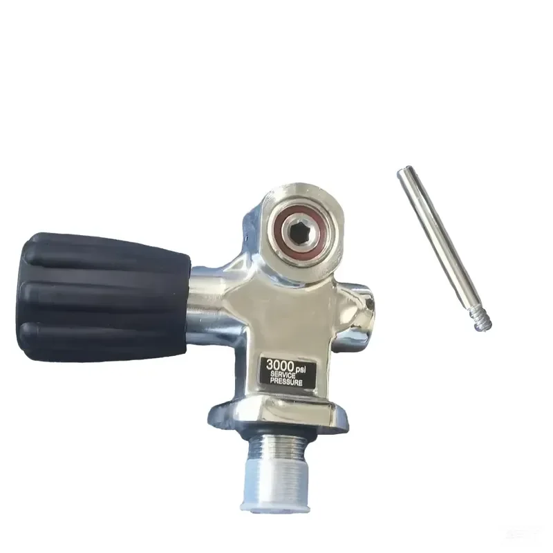 Фото Ручной дайвинг-клапан Ayon Adult DIN YOKE G3 4 3000psi из нержавеющей стали для баллонов HPA M18x1.5 для подводного плавания №1