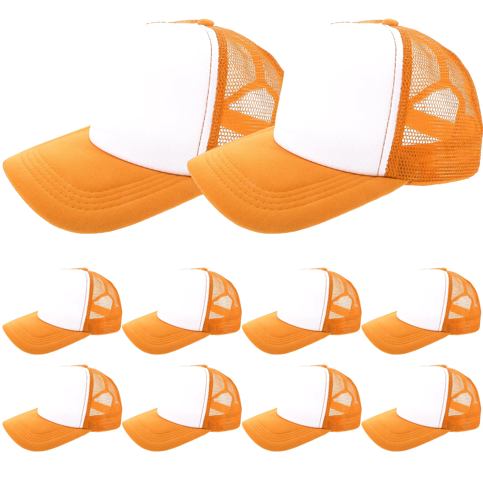 

10 шт., сублимированные пустые сетчатые шляпы