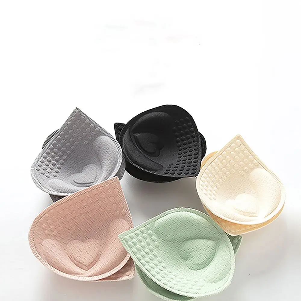 

Swimsuit Bikini Padding Inserts Women Clothes Accessories Sponge Water Drop Shape Pads Chest Cups Breast Bra Inserts Chest Pad