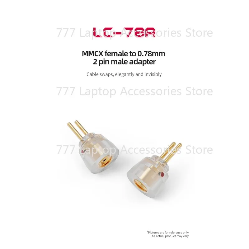 Фото Адаптер Fiio LC-78A с разъемом MMCX (женский) на 2-контактный разъем 0,78 мм (мужской) для наушников FD11 FH11 №4