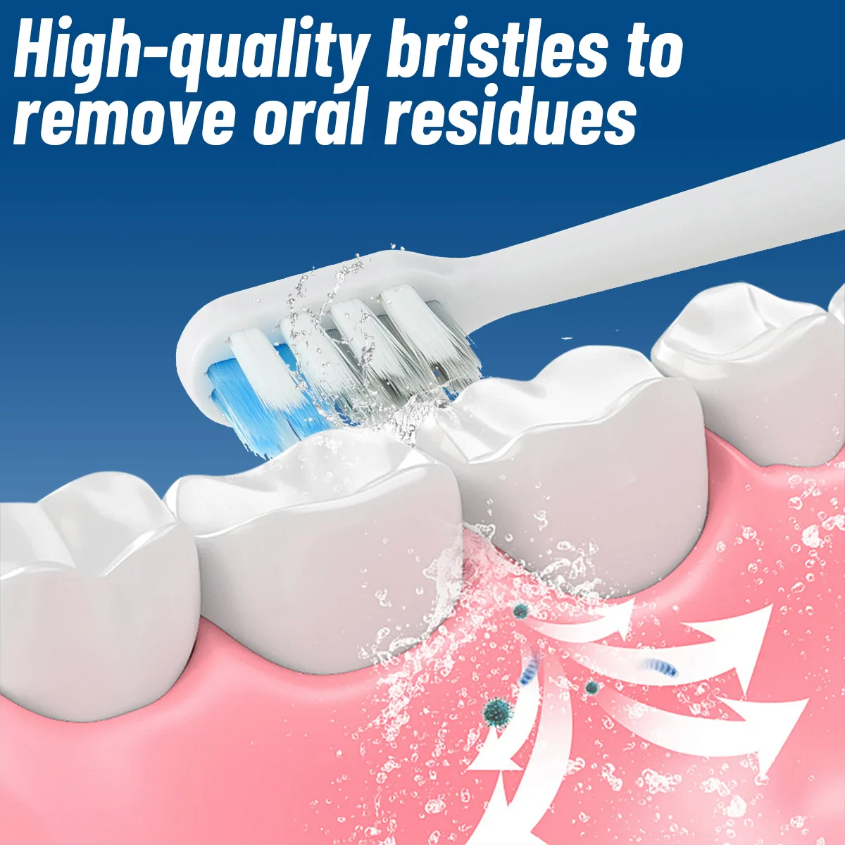 Регулируемая головка электрической зубной щетки Xiaomi Mijia Sonic T200/200C Сменная MES606