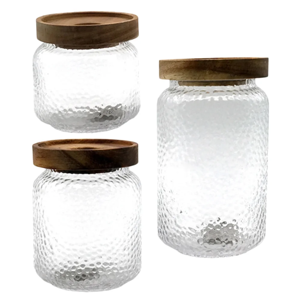 

Food Containers Flour Jar Coffee Canisters Glass Jars Sugar Airtight Ground Large Lid