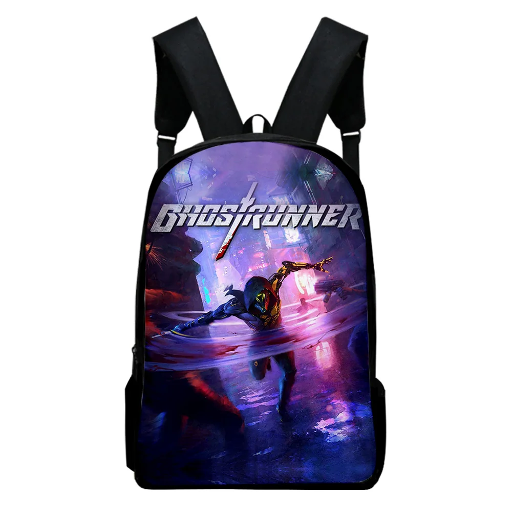 Новинка 2024 рюкзак Ghostrunner школьная сумка сумки для взрослых и детей унисекс