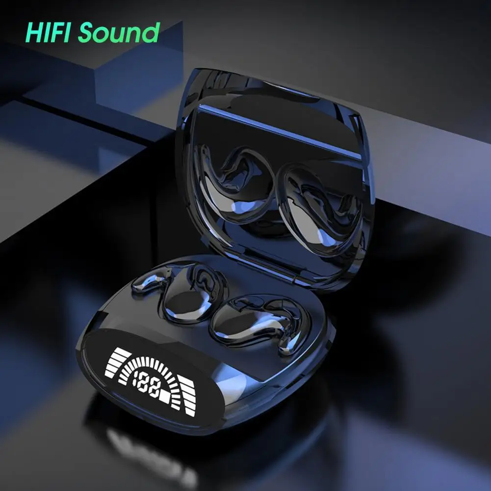 

Беспроводные наушники MD528, высокоточные умные наушники со светодиодным цифровым дисплеем и шумоподавлением