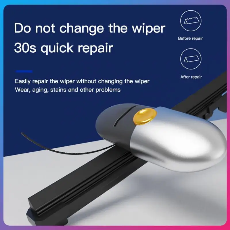

Инструмент для точного ремонта стеклоочистителя, инструмент для ремонта царапин на ветровом стекле, двусторонняя наждачная бумага, Щетка стеклоочистителя, восстанавливающее устройство, автомобильные аксессуары