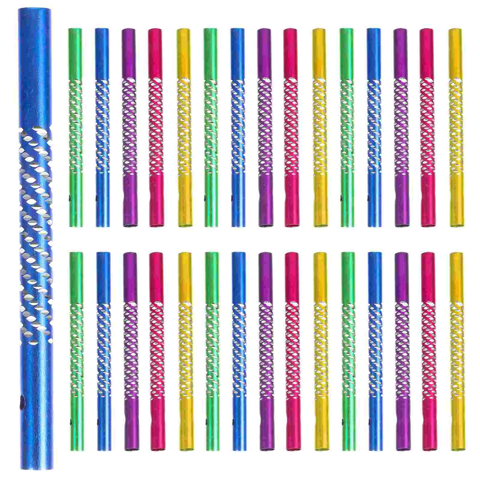 

50pcs Garden Outdoor Chime Tubes Wind Chime Tubes Wind Chime Tubes Wind Chime Accessories Wind Chime Parts for Kids Decor