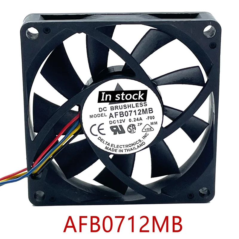 

New original 7015 7CM 12V 0.24A computer CPU fan cooling fan AFB0712MB double ball