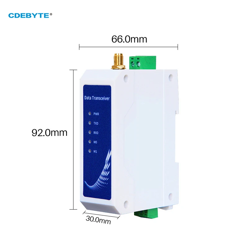 Беспроводной модем LoRa 433 МГц RS485 20 дБм радиостанция дальнего действия 3 км