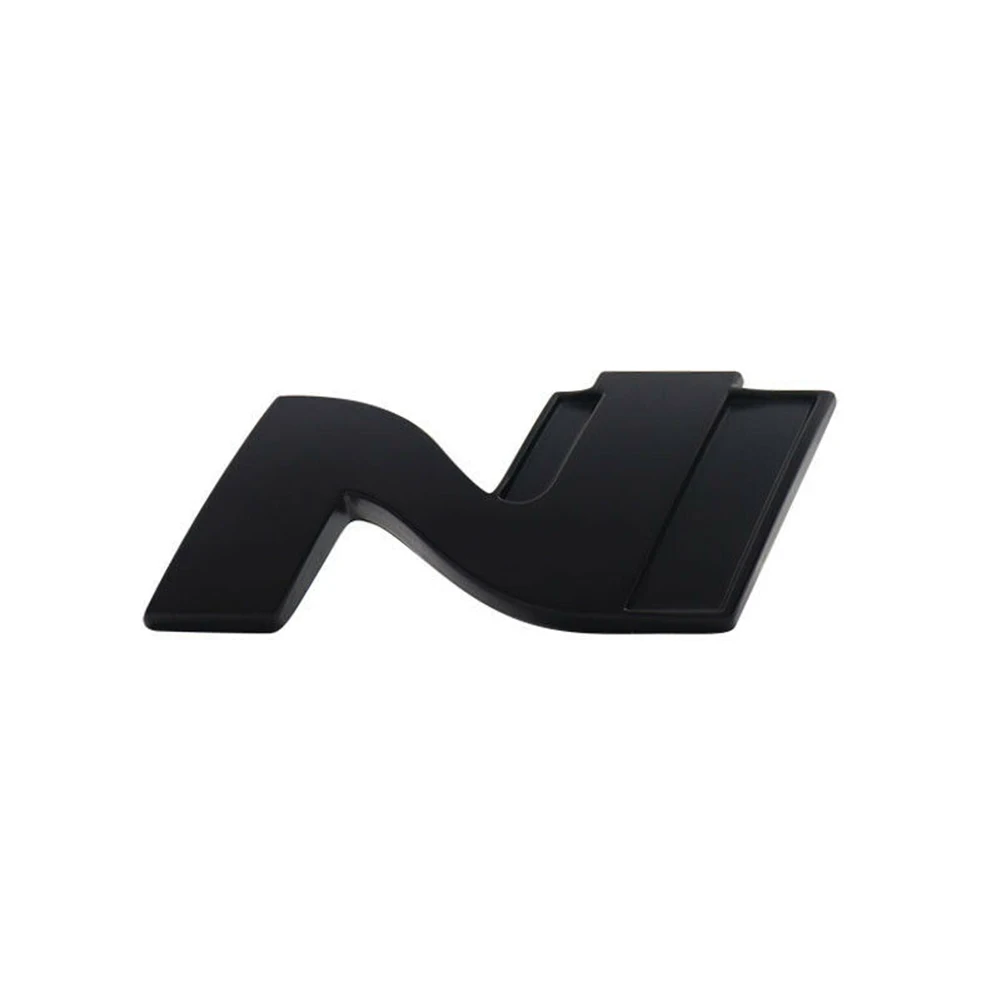 

Decal Stickers Car Fender Car Stickers Badge Sticker Brand New N For I30 Rear Trunk Tucson Veloster Zinc Alloy