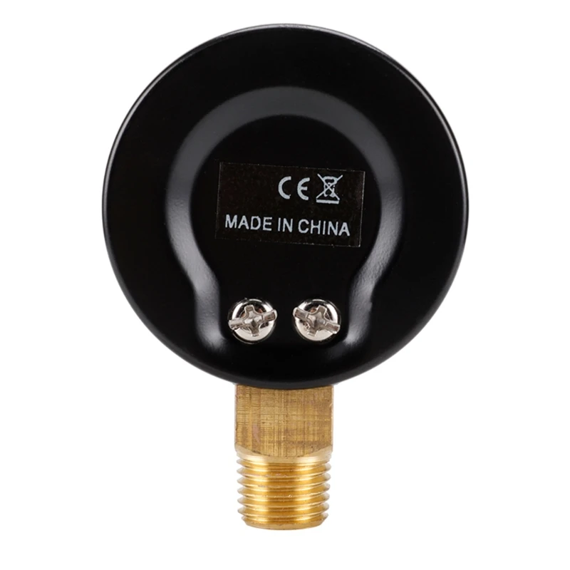 

Миниатюрный измеритель давления BSPT, 1/4 дюйма, Двойной манометр для воздуха
